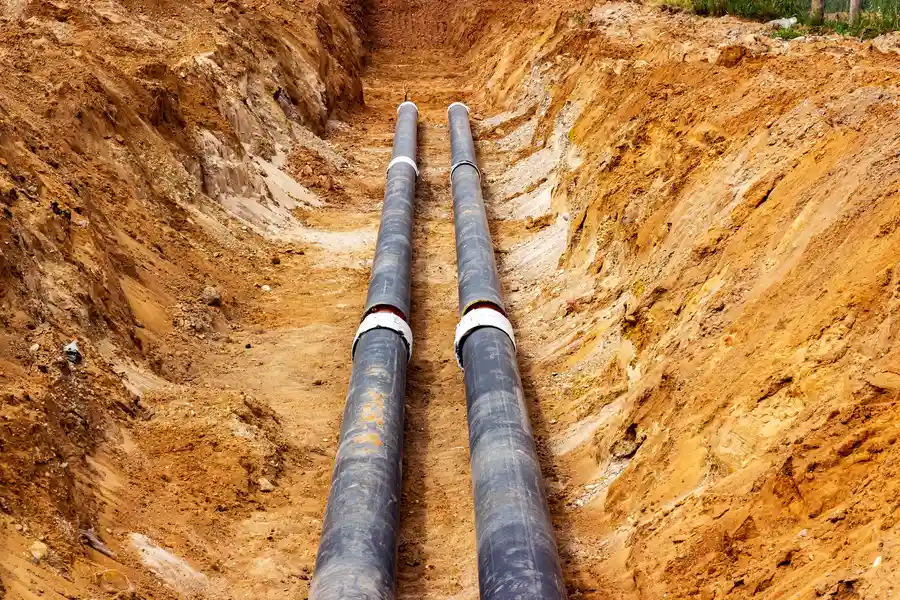 Sewer Pipe Installation